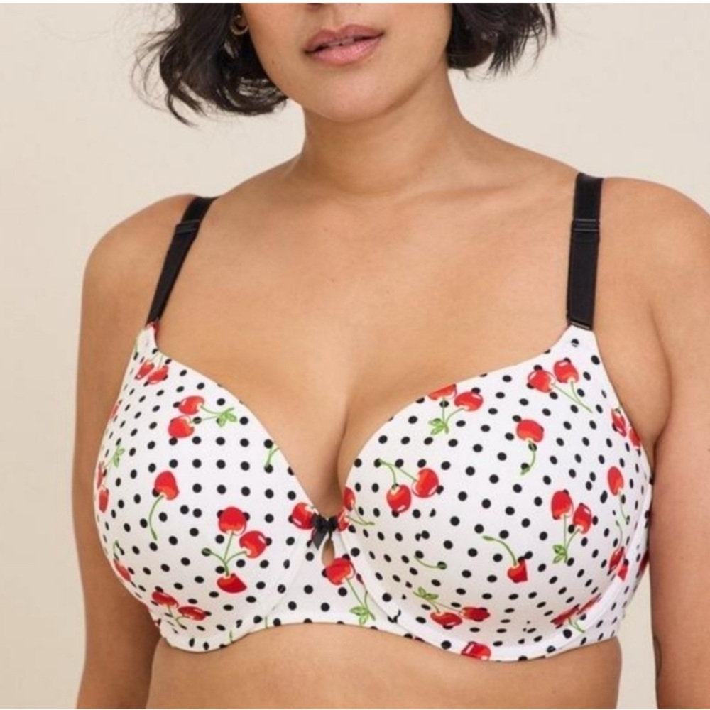 Playful Cherry Print torrid Bra